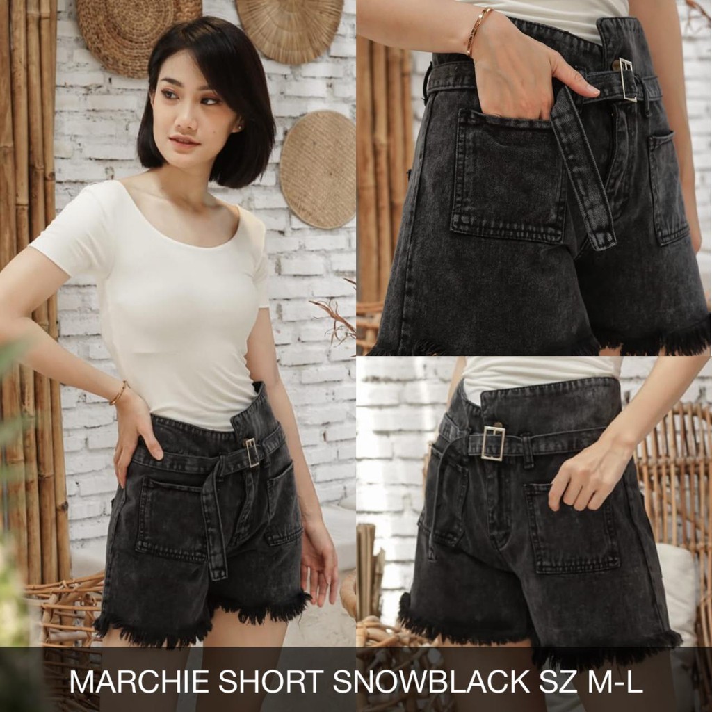 CELANA JEANS WANITA MARCHIE SHORTS