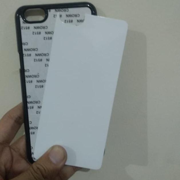 ¦ case 2d hardcase hitam polos sublim