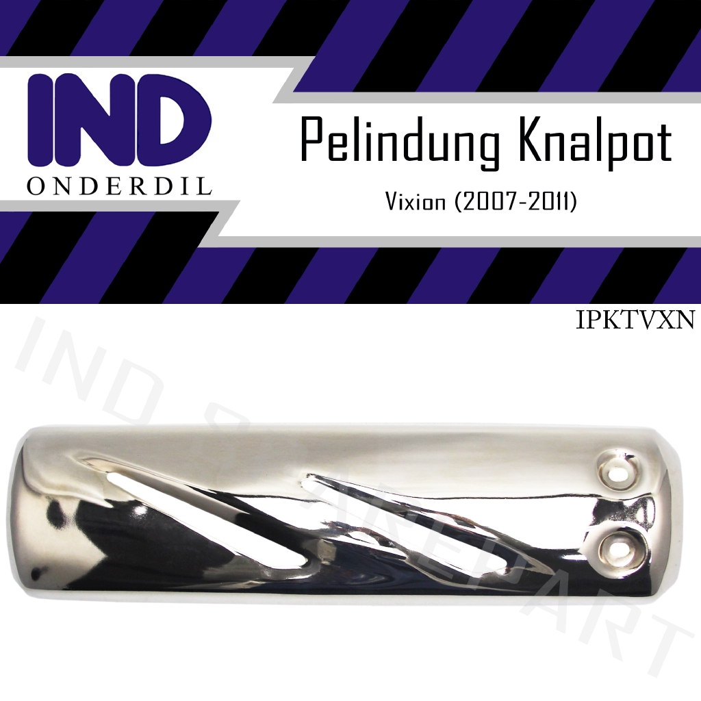 Cover Tutup-Penutup-Tameng Pelindung Knalpot-Kenalpot-Muffler Yamaha Vixion Lama-Old 2007-2011