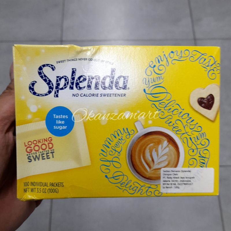 

Splenda Sugar Packets 100gr
