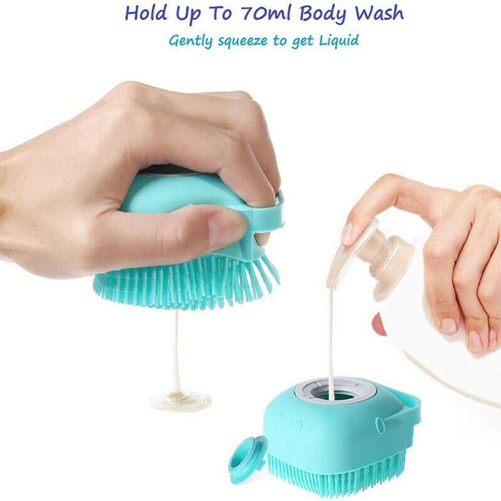 Sikat Mandi Nanas Alat Mandi Silikon 2in1 Design Scrubber Tool