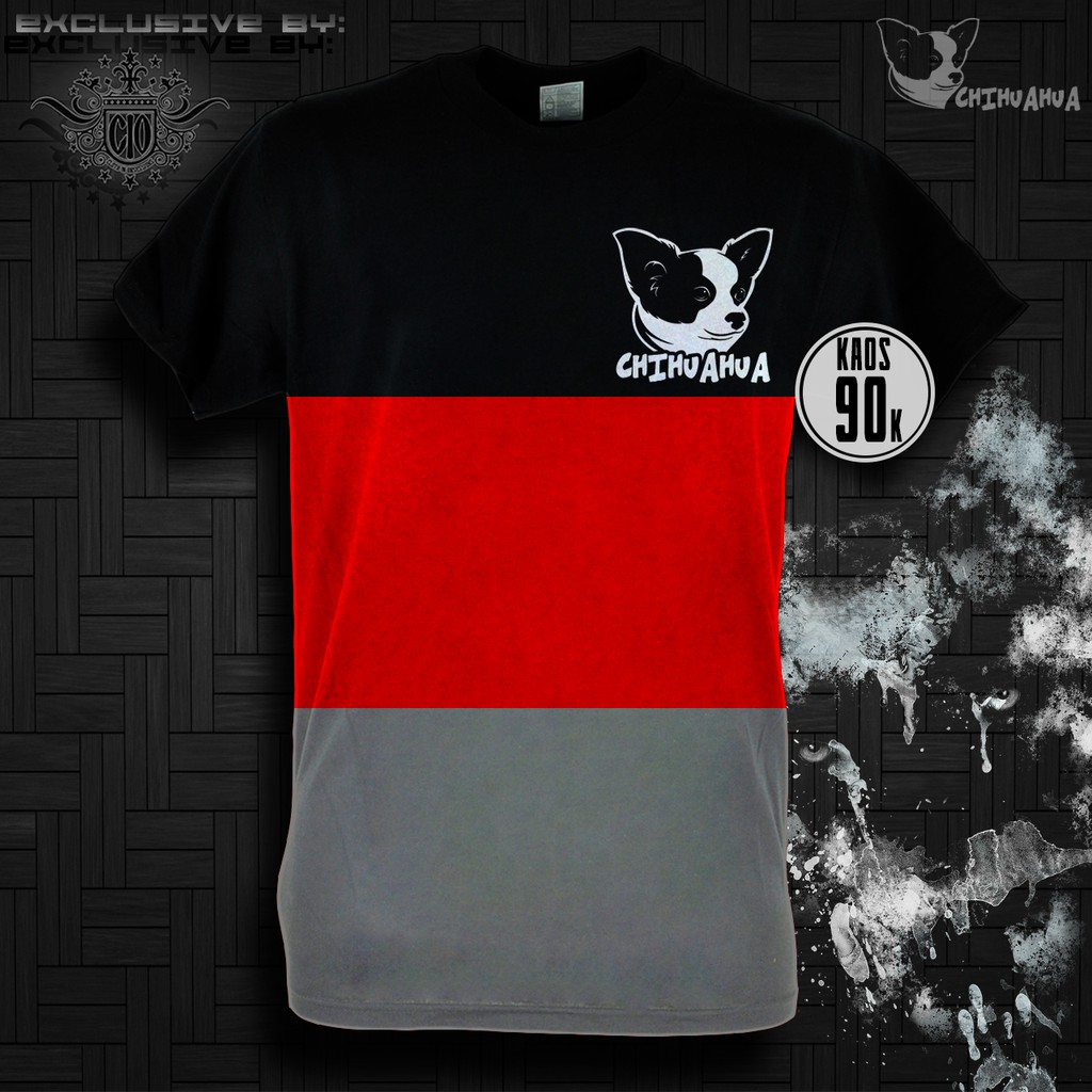 CP01 KAOS ANJING KAOS GAMBAR ANJING ChIHUAHUA BAJU ANJING BAJU GAMBAR ANJING CIHUAHUA