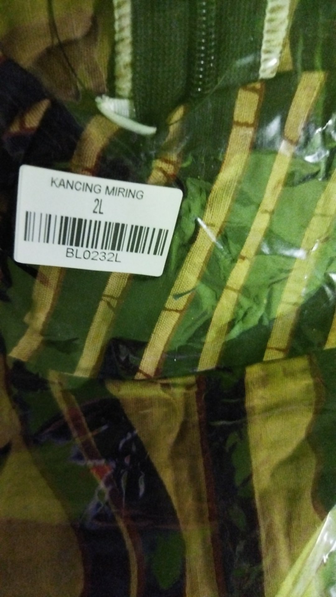 Couple Batik Kerah Shawl Garis Modern  - Atasan Batik Wanita -hem Batik Pria - S-m-l-xl-xxl-3l-4l-5l