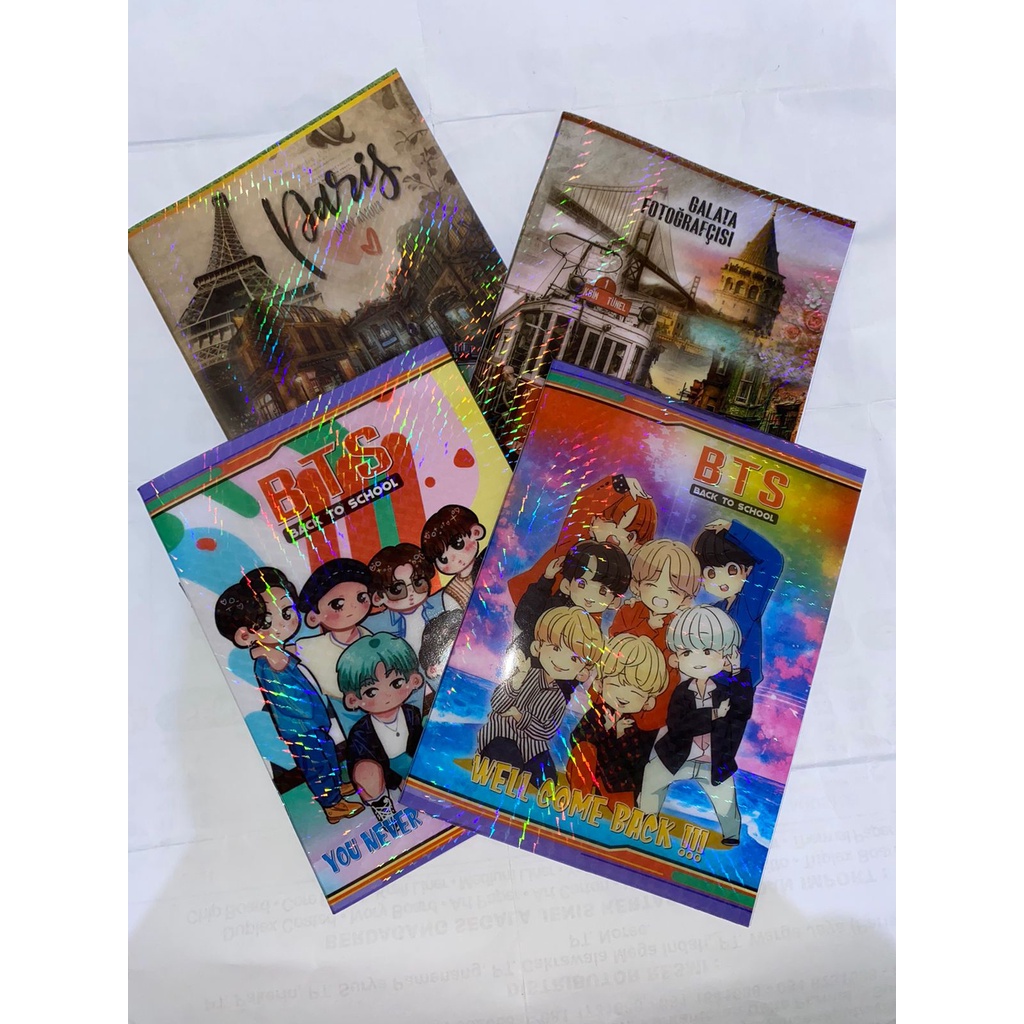 

(1 Pak Isi 10 Pcs) PROMO Buku Tulis X-Book 38 Cover Plastik Hologram (1 Pak Isi 10 Pcs)