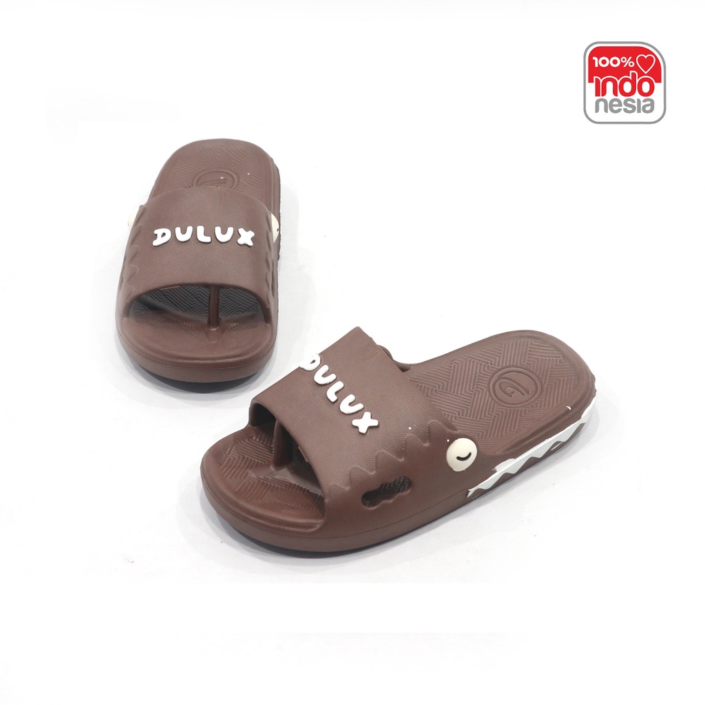 SANDAL ANAK SLOP 24-29 UNISEX RANDOM - SANDAL WARNA POLOS