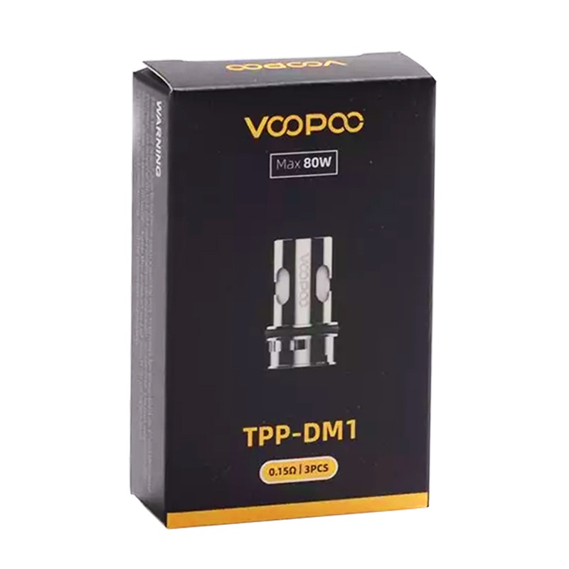 Voopoo TPP-DM1 0.15 Ohm Coil Head PACK 3 PCS  [ vape / rokok elektrik ]