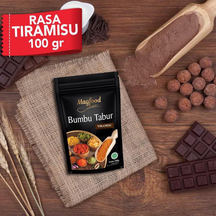 

MAGFOOD BUMBU TABUR TIRAMISU 100 GRAM