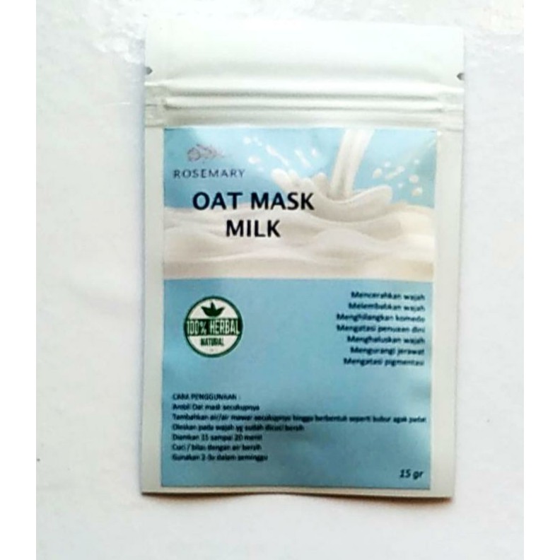 OAT MASK MILK/OAT MASK/OAT MILK/MILK/OAT/MASK/MASKER/MASKER WAJAH/MASKER MUKA/SKIN CARE