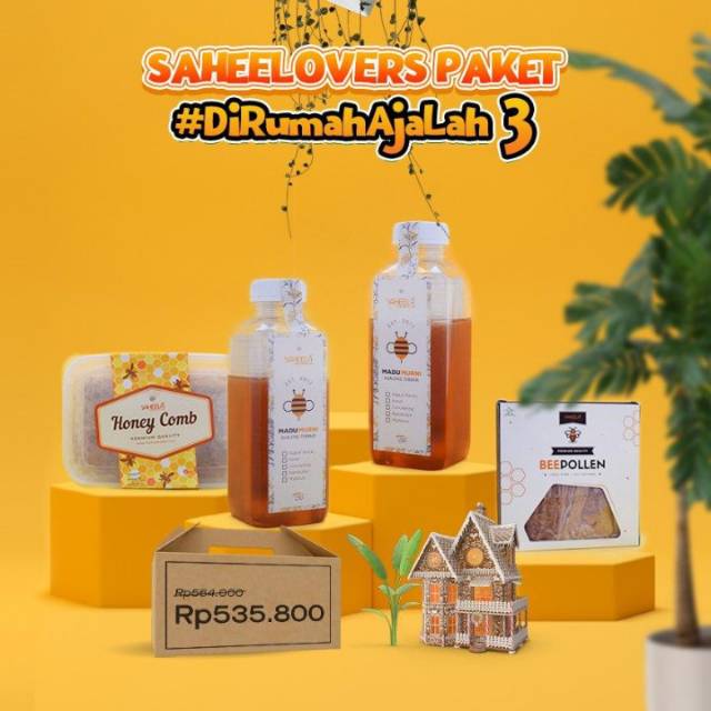 

Paket #dirumahajalah 3