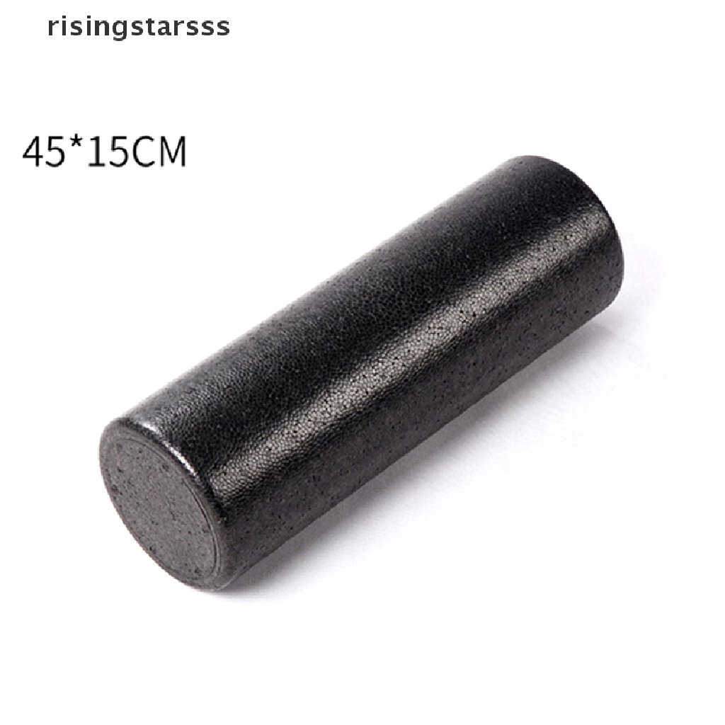 Rsid Span-new 3ukuran Roller Busa Yoga Hitam30 /45 /60 CM Peralatan Latihan Massage Roller