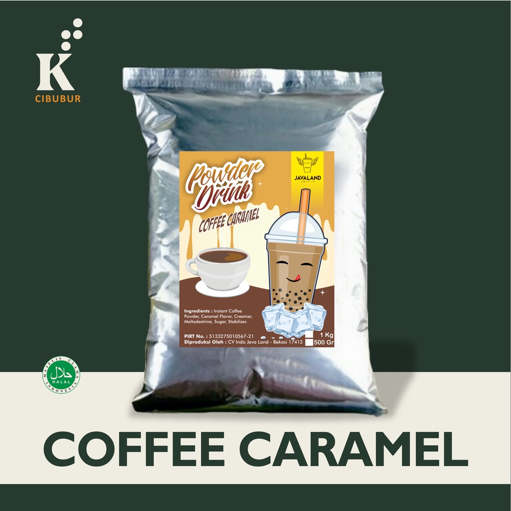 

Coffee caramel Bubuk Minuman Bubble Javaland 1kg