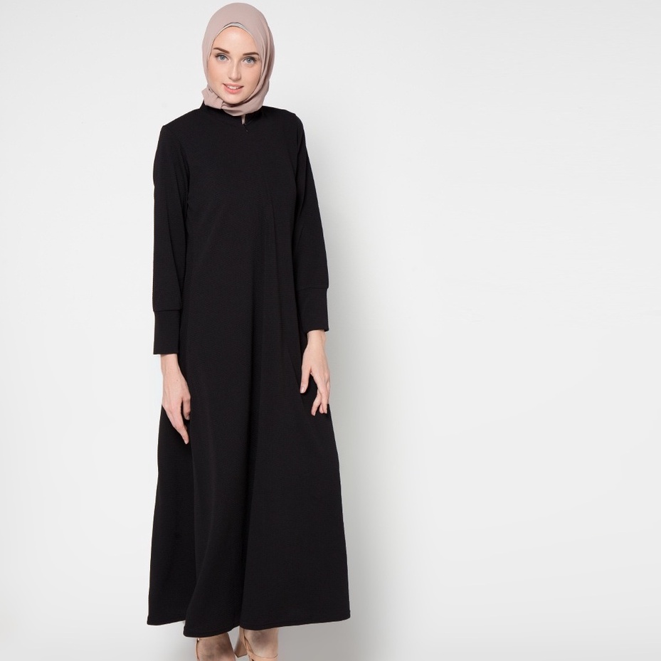 Gamis Kerah Shanghai - JV Hasanah Najma Jersey Dress