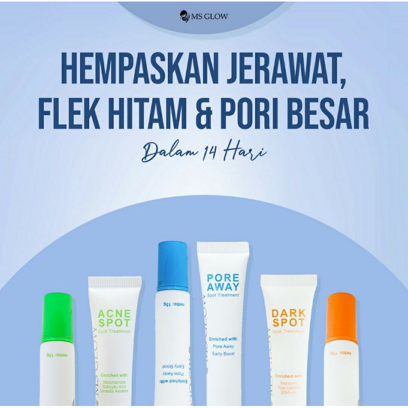 Acne Spot Ms Glow | Dark Spot Ns Glow | Spot Treatment Ms Glow Original