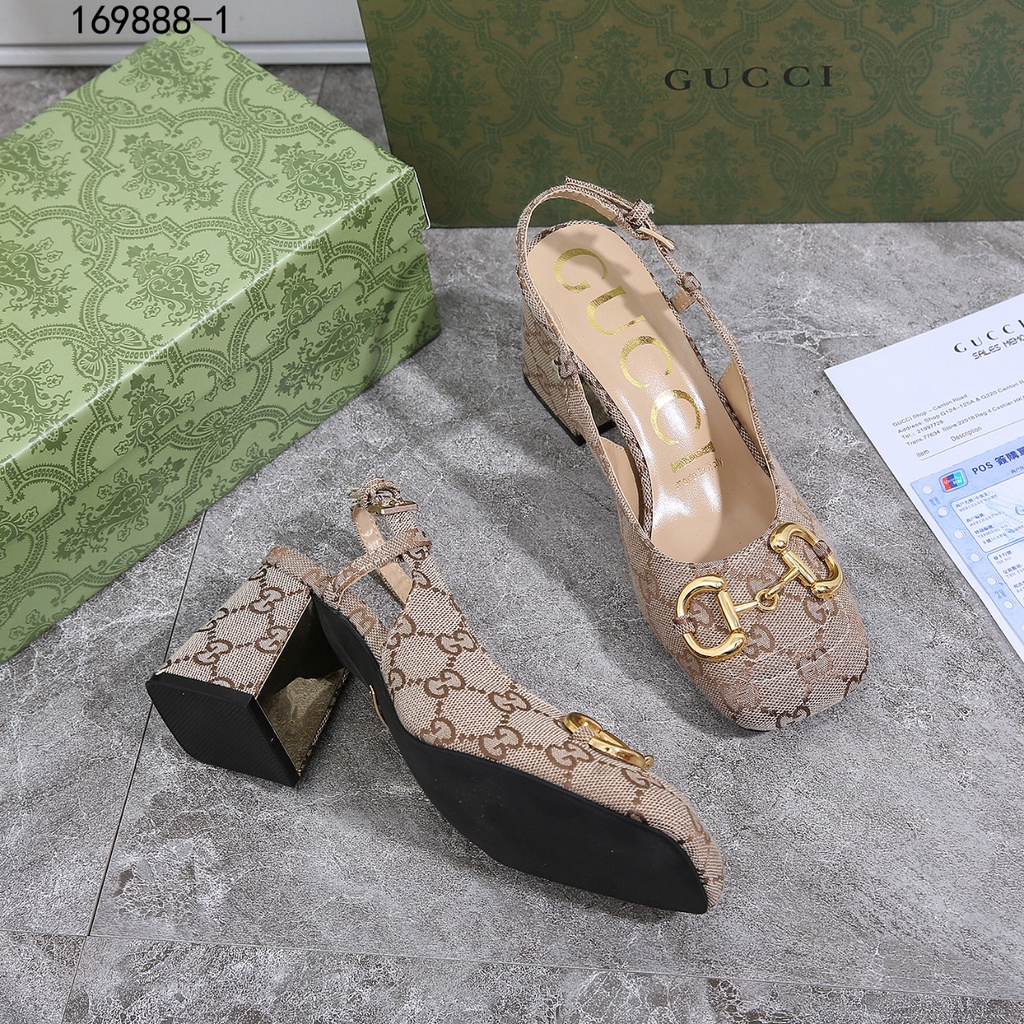 Gucci Horsebit Canvas Pumps #169888