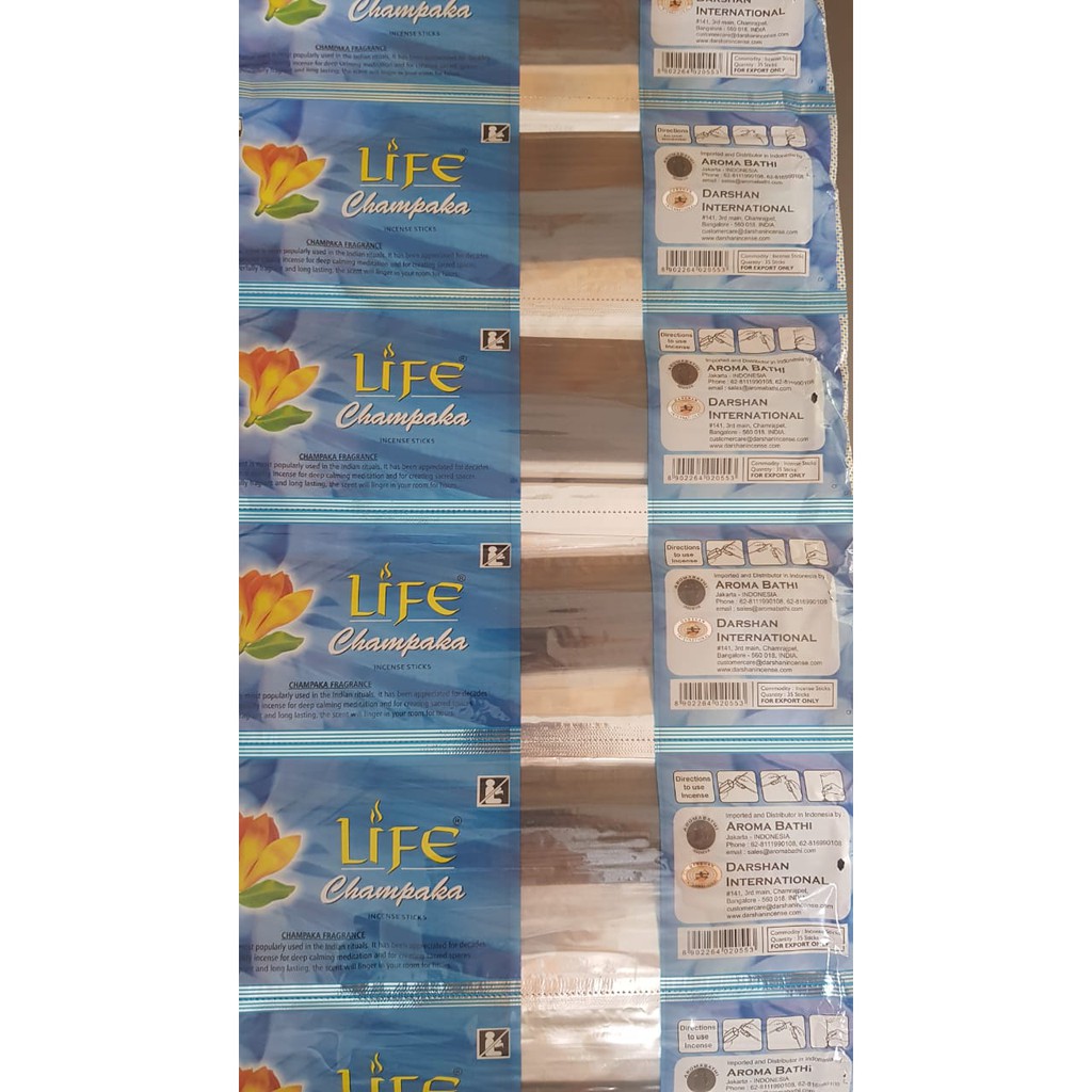 Dupa Hio Champaka Renteng isi 35 batang by Darshan Life India