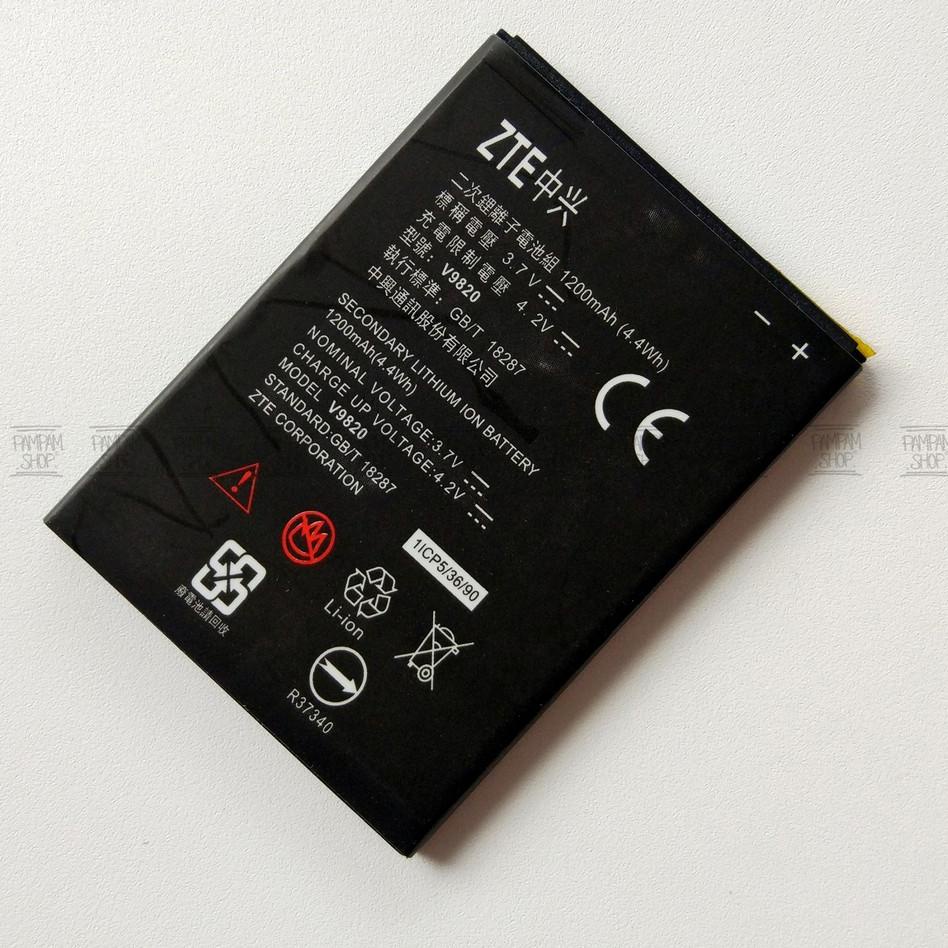 {CWD.14My22ᵂ} Baterai Bolt Power Phone ZTE Blade A5 V9820 Original OEM Batre Batrai Ori V 9820 HP