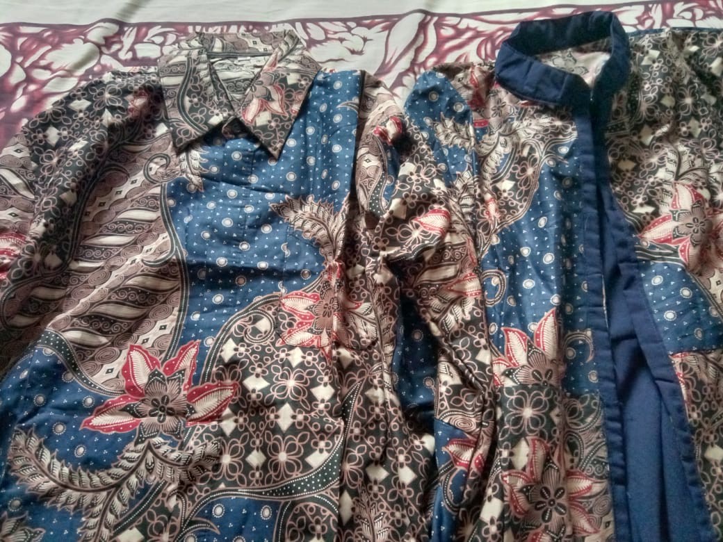 Seragam Batik Keluarga / Gamis Batik / Kemeja / Hem / Gamis Batik Anak