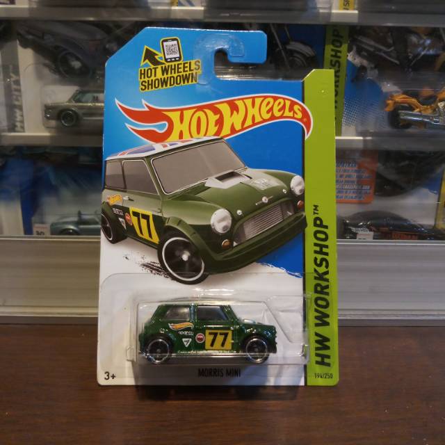 Hot Wheels Morris Mini - Green Tampo 77