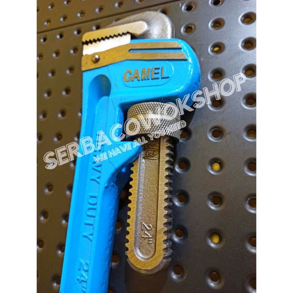 Camel Kunci Pipa 24 Inch Inci Pipe Wrench Ledeng Termurah Berkualitas