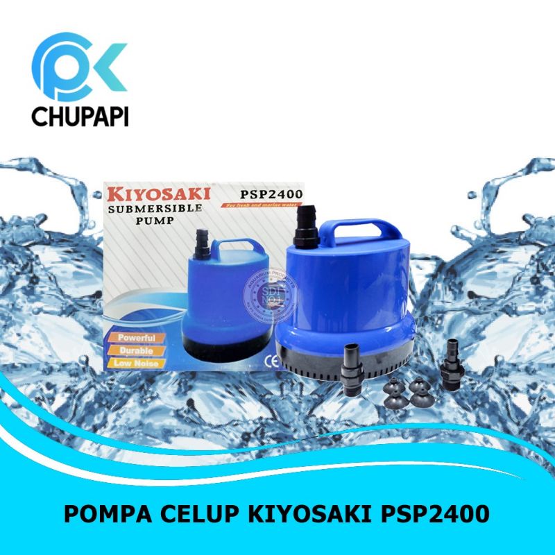 Pompa Celup Air Kolam Aquarium Aquascape Kiyosaki PSP2400 60 Watt 3.5