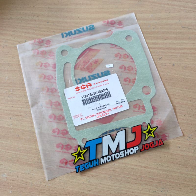 PAKING GASKET CYLINDER PERPAK KERTAS BLOK SILINDER HEAD SATRIA FU 150 ASLI ORI SGP 100%