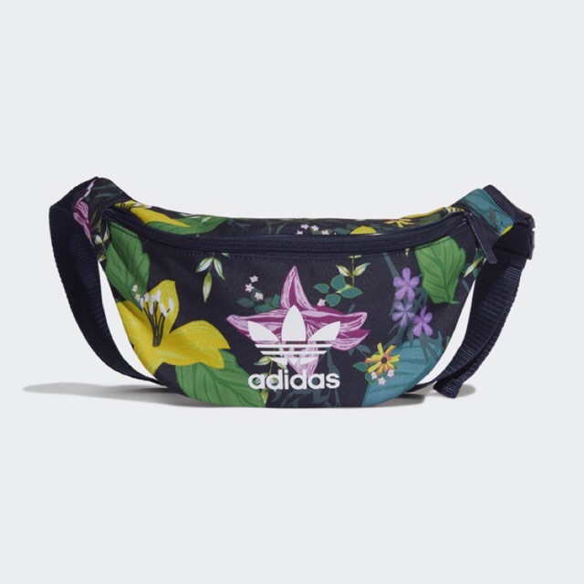 adidas floral waist bag