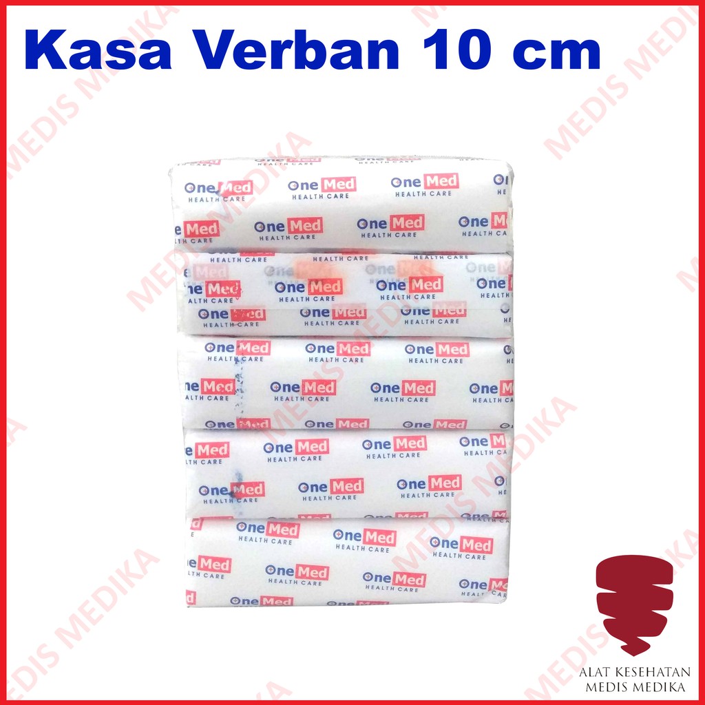 Kasa Verban Gulung 10cm p3k Kassa Kain Perban Pembalut 10 cm Onemed 5 Roll