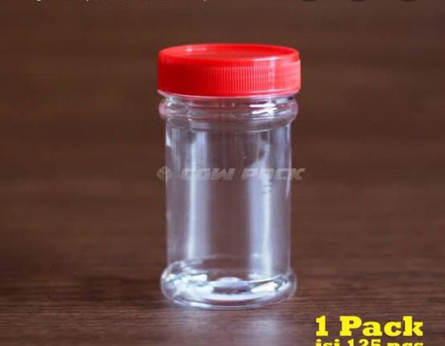 Toples Lada 150 Ml / Toples Plastik 150 Ml /  Toples Sambal 150 Ml / Toples Surabaya 1 Pack Isi 100
