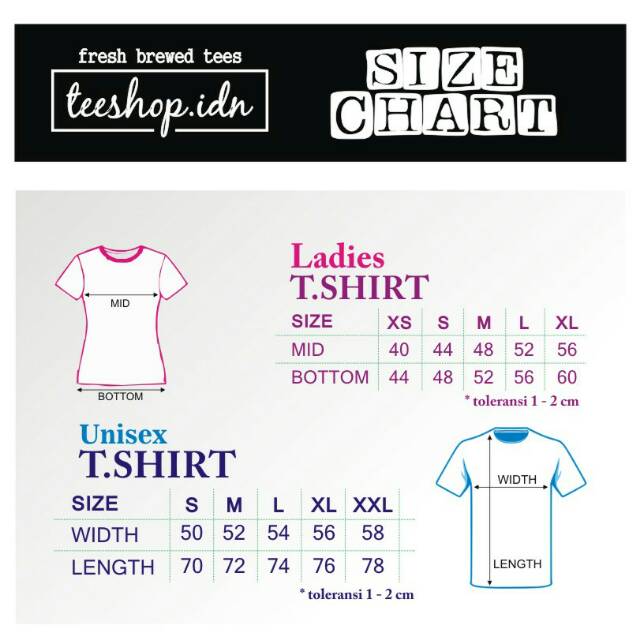 cdg t shirt size chart