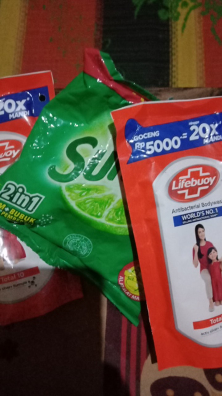 Sabun Cream Sunlight 270ml