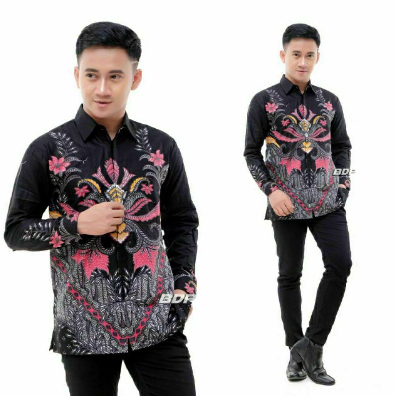 MURSYID OFFICIAL - Batik Couple | Batik Couple Modern | Baju Batik Couple | Batik Tunik Couple-C.KEMEJA