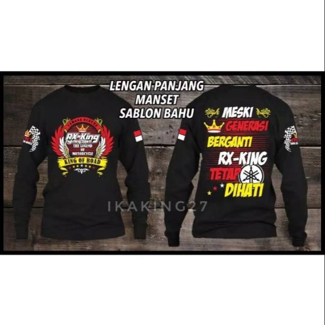 KAOS RX KING LENGAN PANJANG
