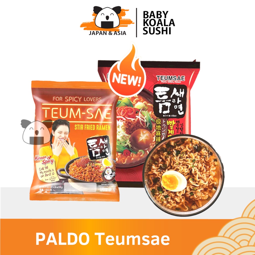 PALDO Teumsae Ramyun 120 g | Mie Instan Korea Pedass