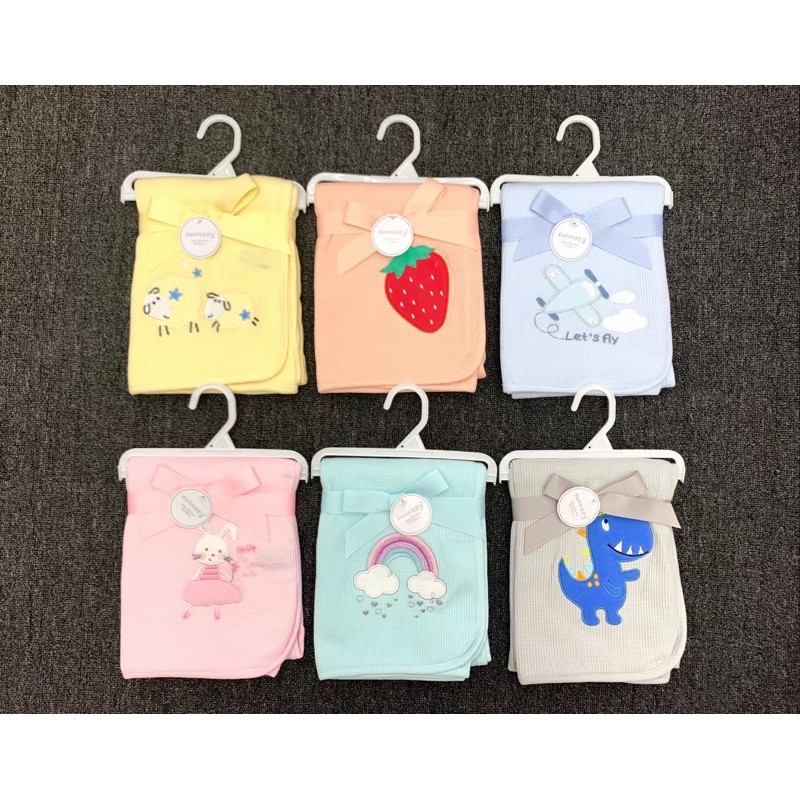 BABY K2 - Blanket / selimut bayi 6 motif plus warna cerah