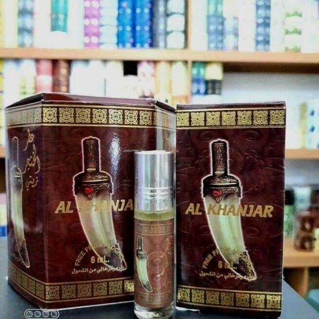 Parfum AL KHANJAR Dobha 6ml Roll On Minyak Wangi Non Alkohol