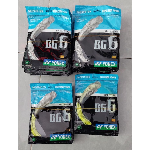 senar yonex BG 6 ch