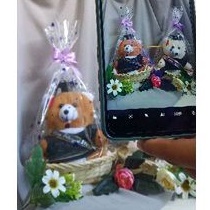 

boneka wisudah keranjang