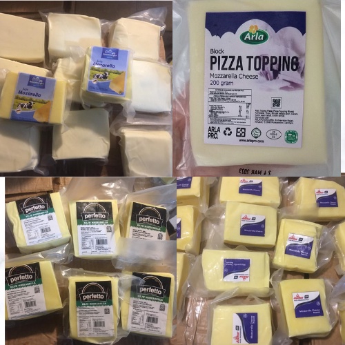 

Aneka Keju Mozzarella 250 Gr Perfetto Eurial Olden Anchor Arla Saputo Kpbs mozarella Oldenburger Bandung