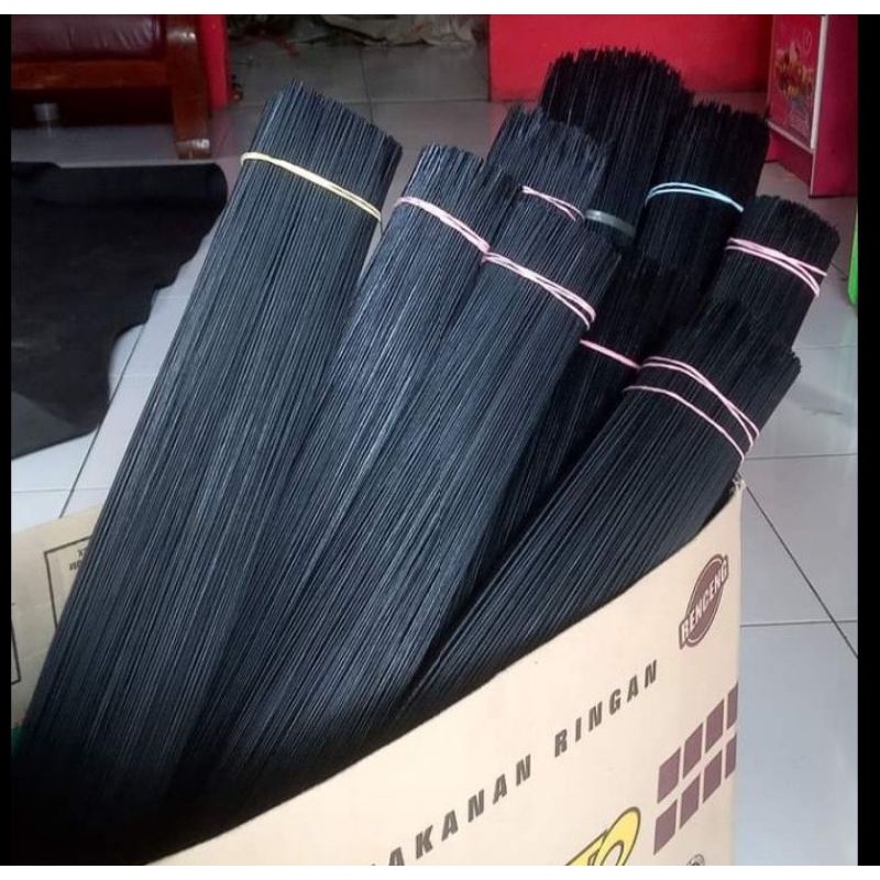 jeruji hitam sangkar burung bambu APUS 3mm 60cm isi 200pcs