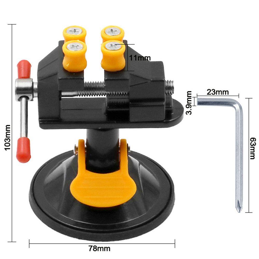 Solighter Table Vise Fixture Tang Cepat Jaw Screw Toggle