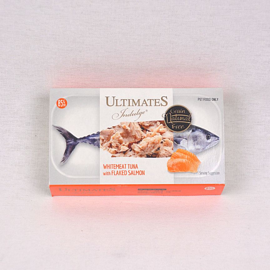 

ULTIMATES Makanan Kucing Indulge White Meat Tuna With Salmon 85g