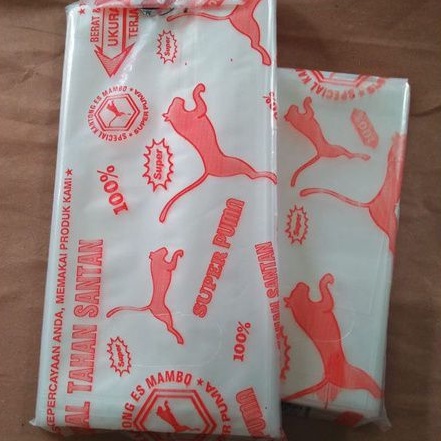 Kantong Plastik Es batu tahan santan tahan minyak/es lilin/ susu kedelai/es batu