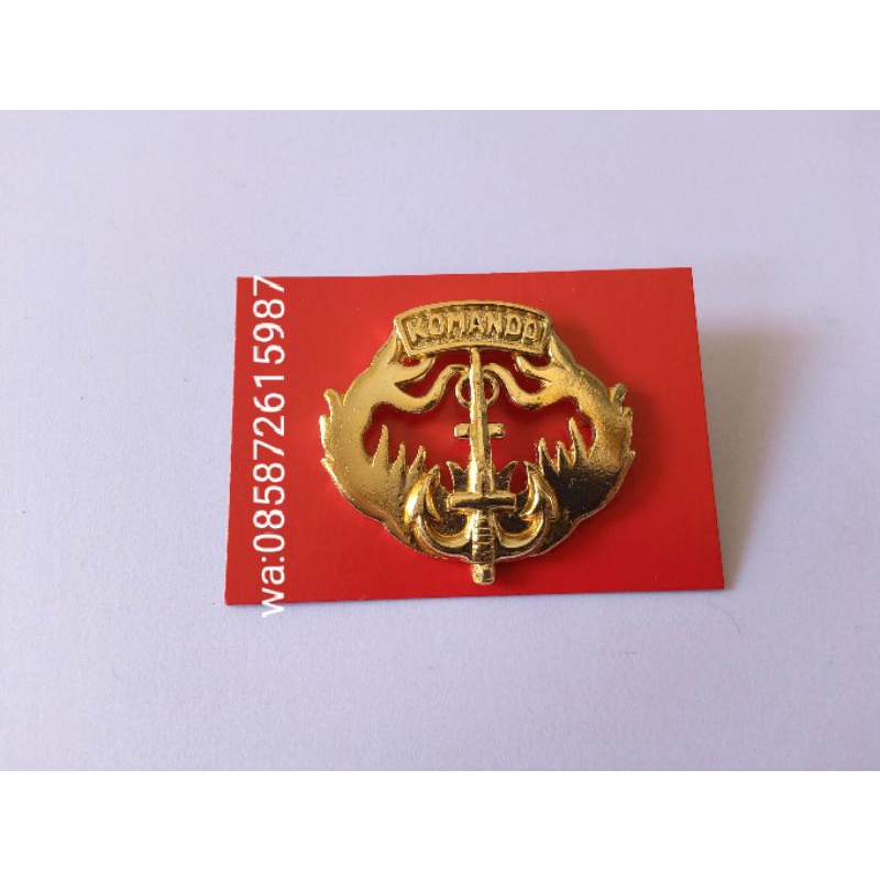 Brevet KOMANDO kopassus TNI AD