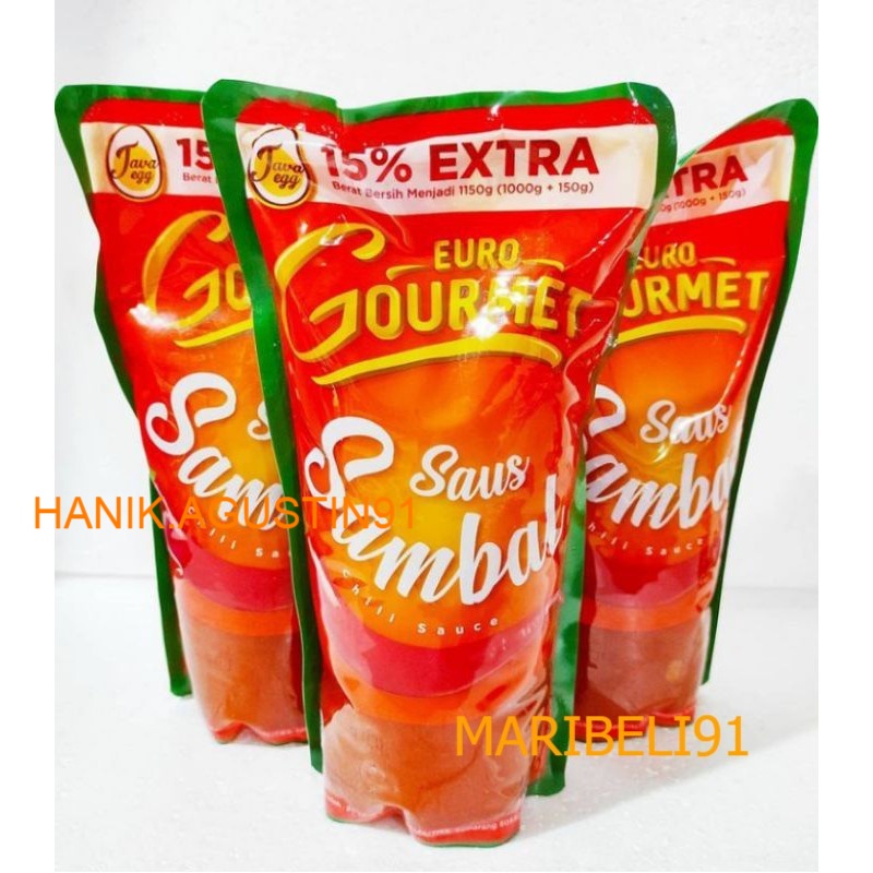 

SAUS SAMBAL EURO GOURMET 1 KG