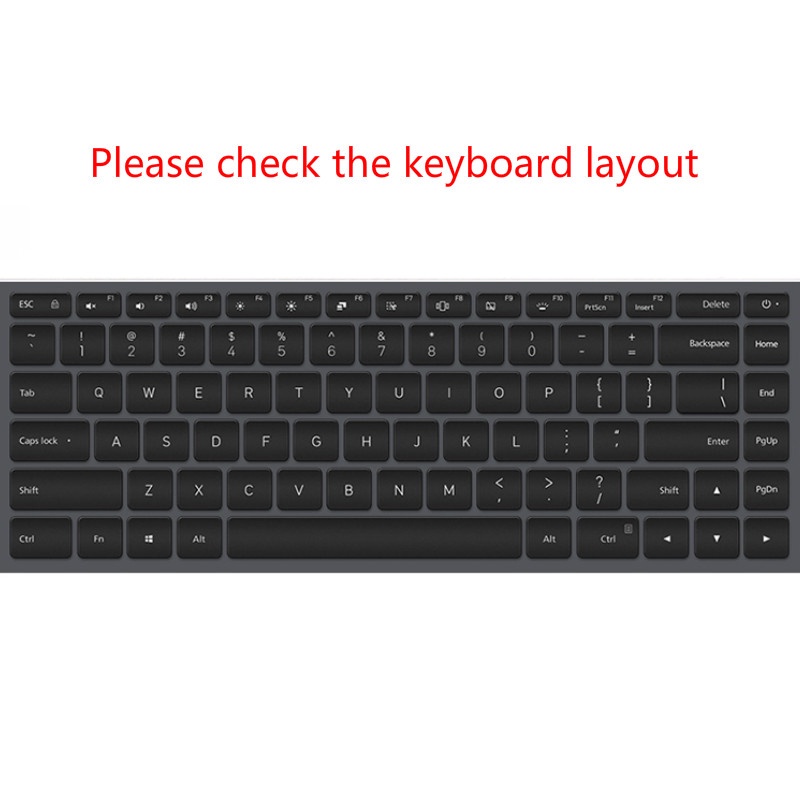 For Xiaomi (MI)Pro 15.6inch I5-8250U Soft Ultra-thin Silicone Laptop Keyboard Cover