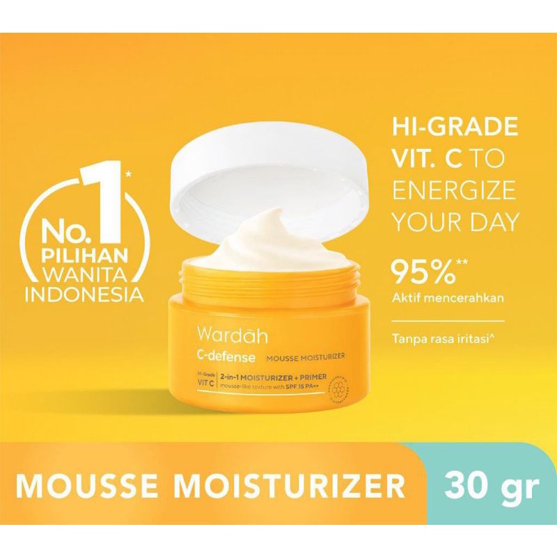 WARDAH C DEFENSE MOUSSE MOISTURIZER