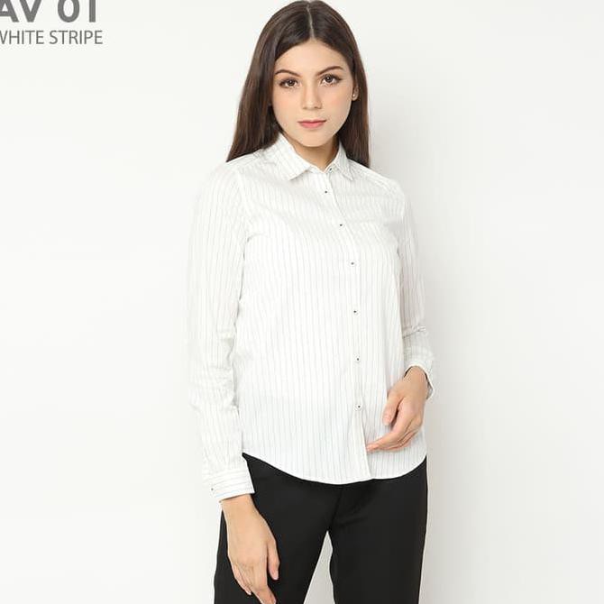 WOMEN BLOUSE LONG SLEEVE | Kemeja Kerja Wanita Lengan Panjang