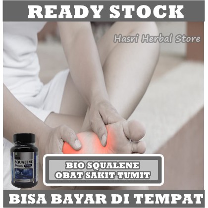 Obat Sakit Telapak Kaki Alami - Sakit Tumit, Nyeri Tumit, Radang Tumit Bengkak, Plantar Fasciitis, Sakit Tumit Dan Telapak Kaki, Nyeri Tumit Belakang, Sakit Di Tumit Kanan / Kiri, Tumit Sakit Saat Bangun Tidur Dengan Bio Squalene