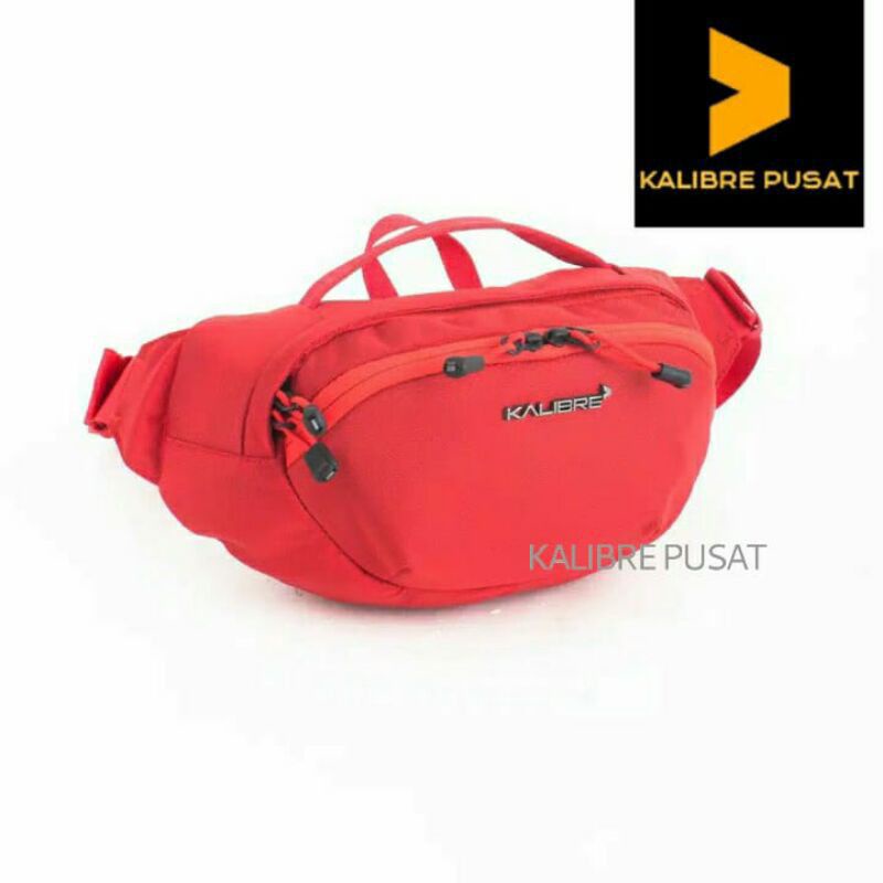 KALIBRE WAIST BAG LUMINES RED ORIGINAL TAS PINGGANG KALIBRE LUMINES 3L ORIGINAL TAS PRIA WANITA