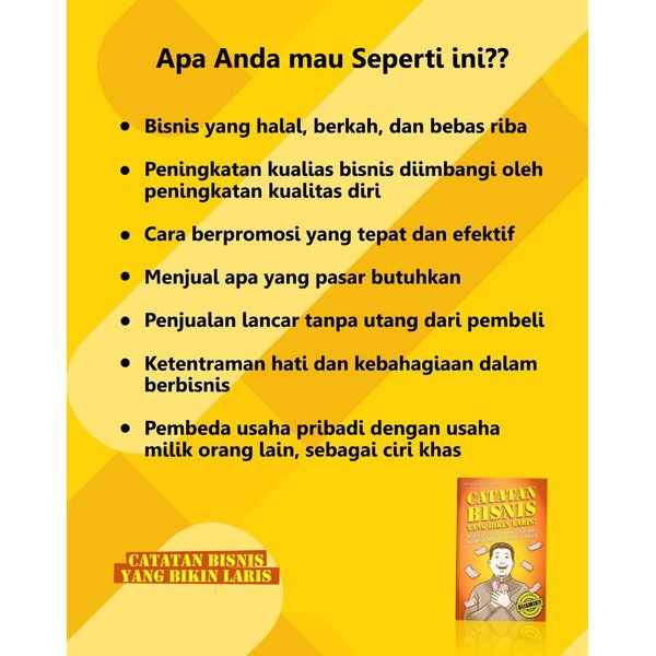 

Promomurah Buku Catatan Bisnis Yang Bikin Laris